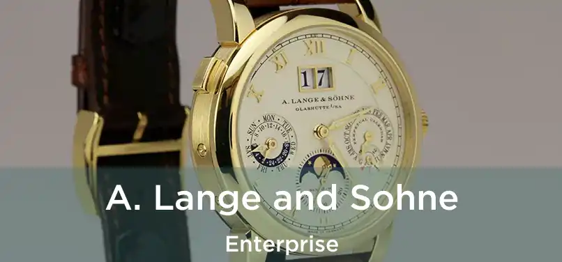 A. Lange and Sohne Enterprise